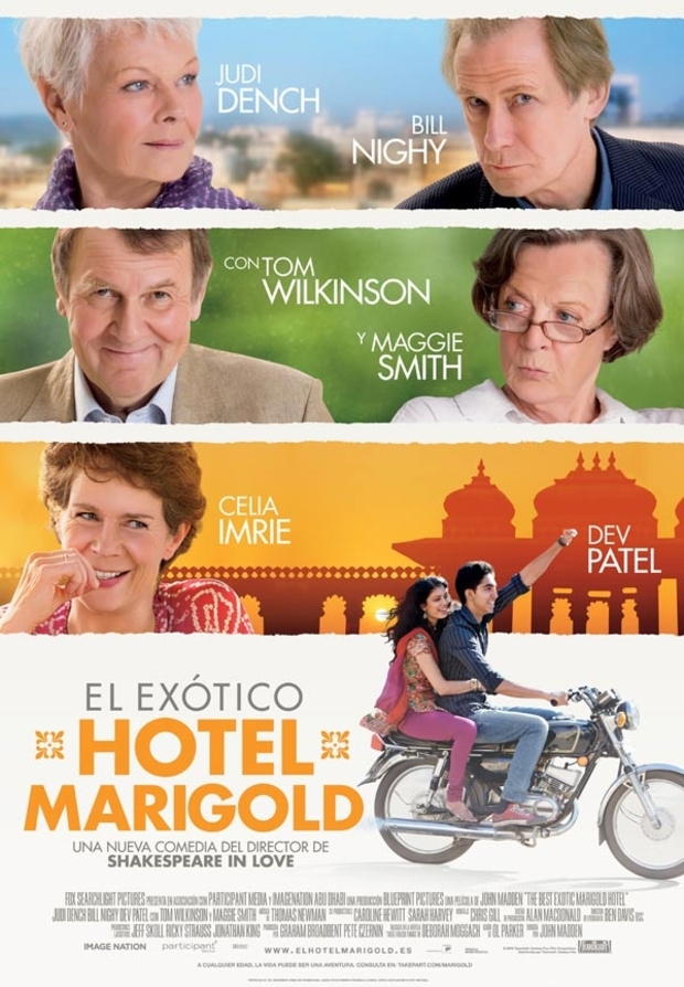 Póster de la película El Exótico Hotel Marigold