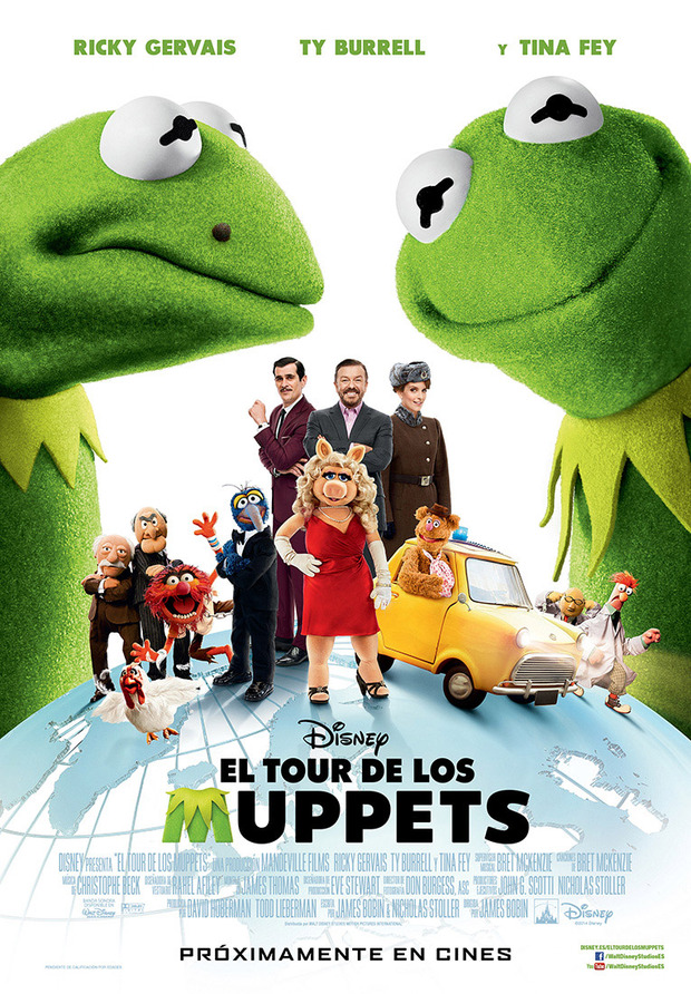 Póster de la película El Tour de los Muppets