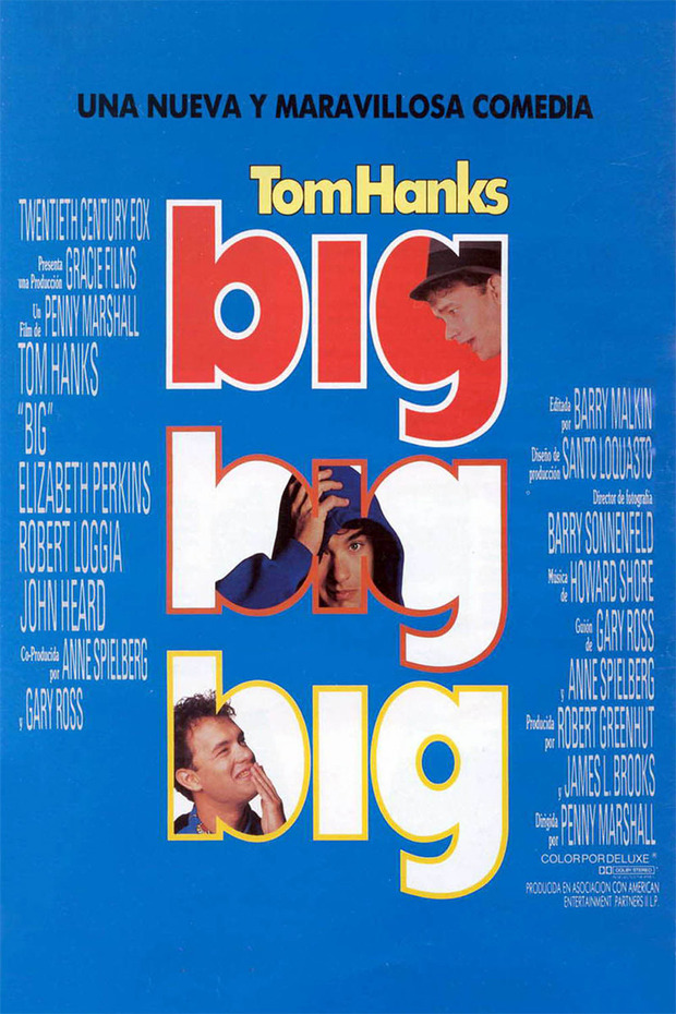 Póster de la película Big