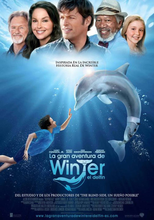 Póster de la película La Gran Aventura de Winter el Delfín