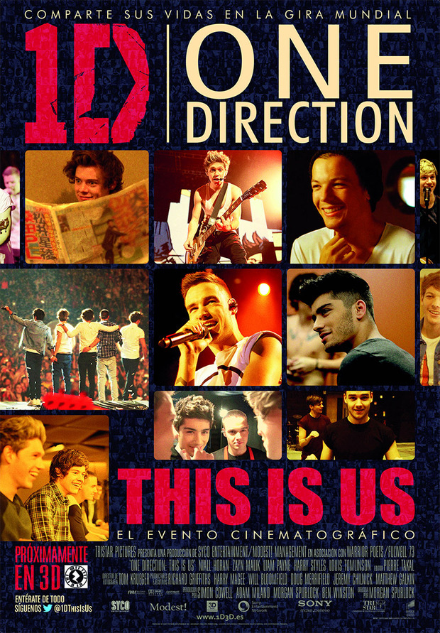 Póster de la película One Direction: This Is Us