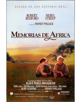 Película Memorias de África