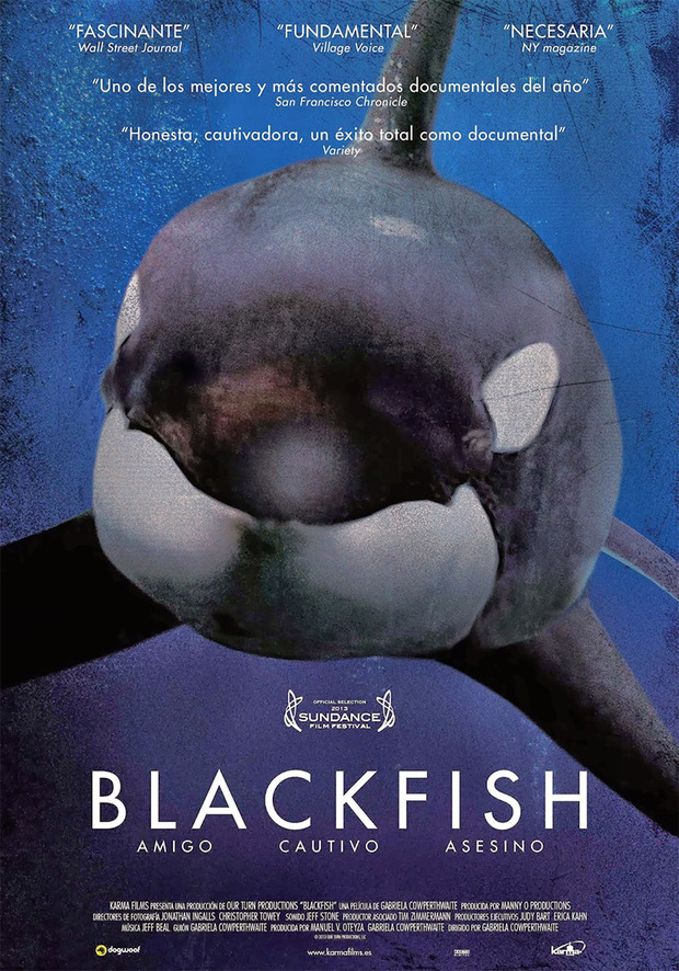Póster de la película Blackfish