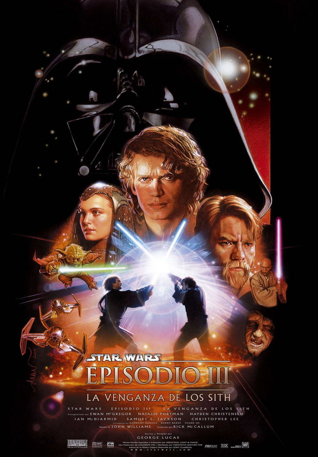 Póster de la película Star Wars Episodio III: La Venganza de los Sith