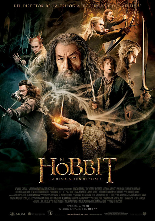 Póster de la película El Hobbit: La Desolación de Smaug