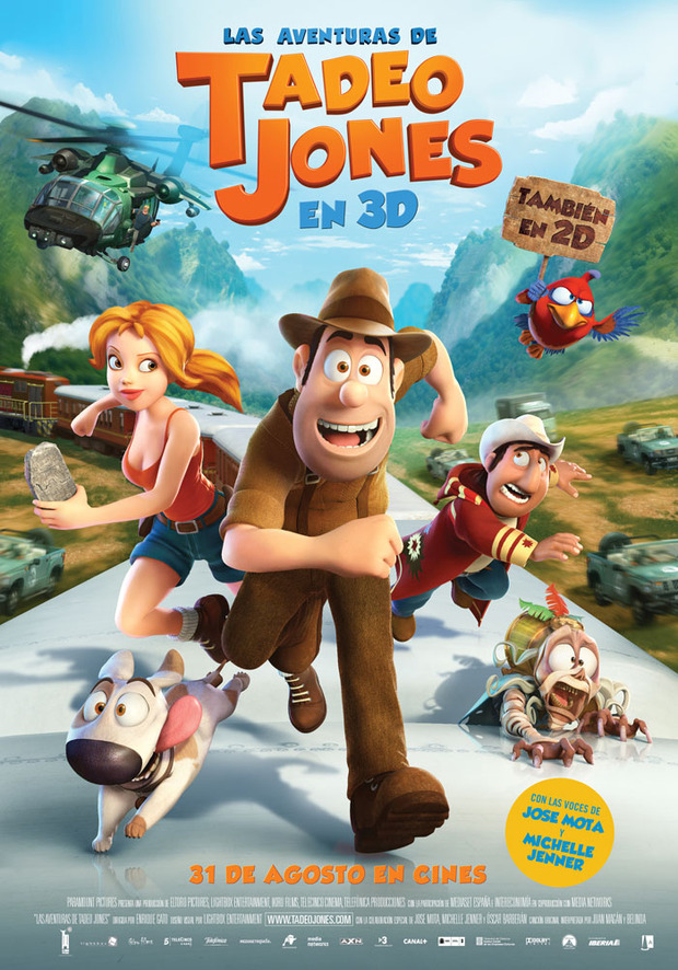 Póster de la película Las Aventuras de Tadeo Jones