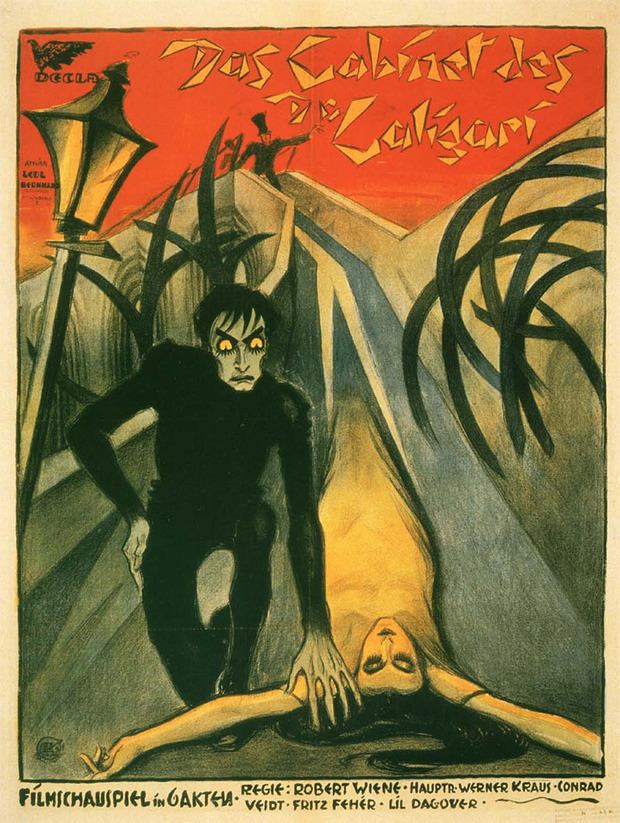 Póster de la película El Gabinete del Dr. Caligari