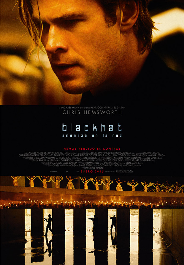 Póster de la película Blackhat: Amenaza en la Red