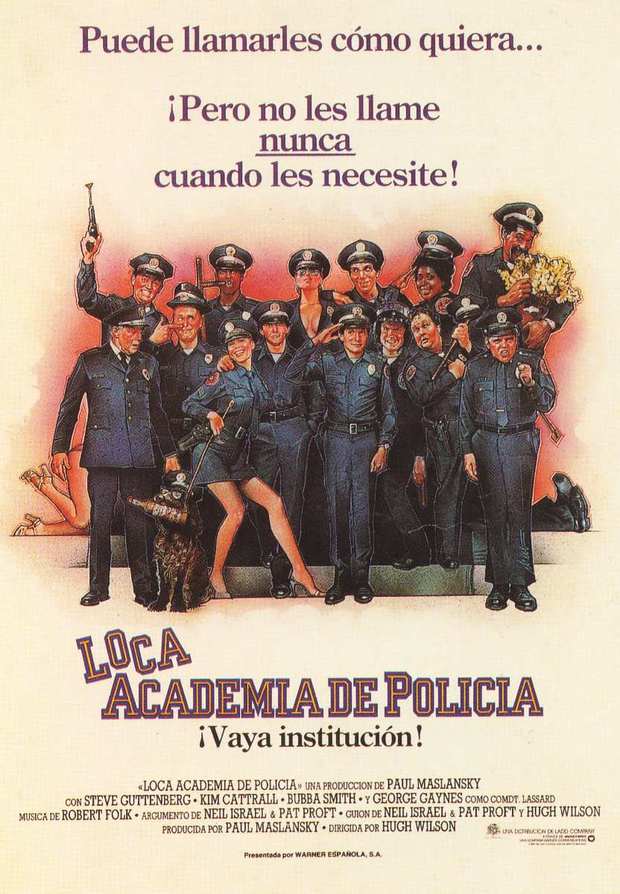 Póster de la película Loca Academia de Policía