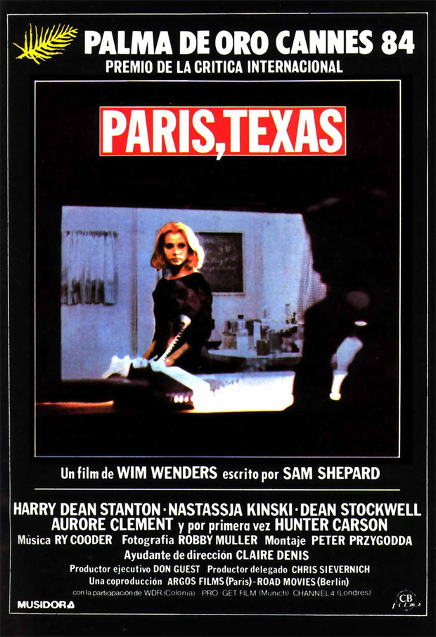 Póster de la película Paris, Texas