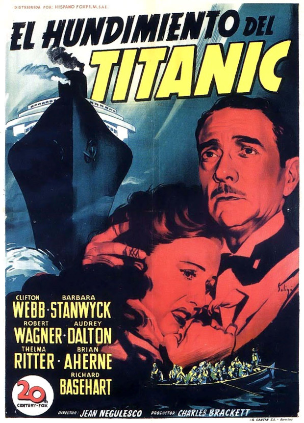 Póster de la película El Hundimiento del Titanic
