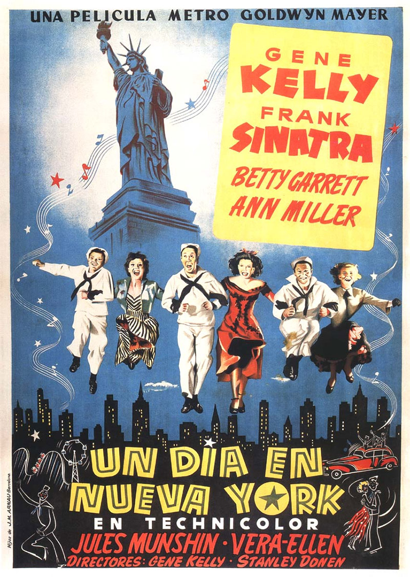 Película Un Día En Nueva York 1949