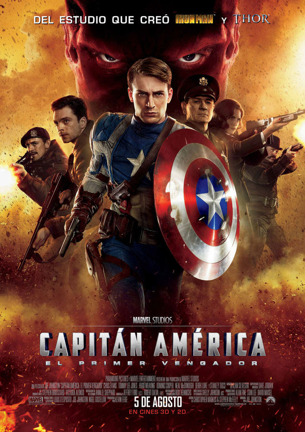 Póster de la película Capitán América: El Primer Vengador