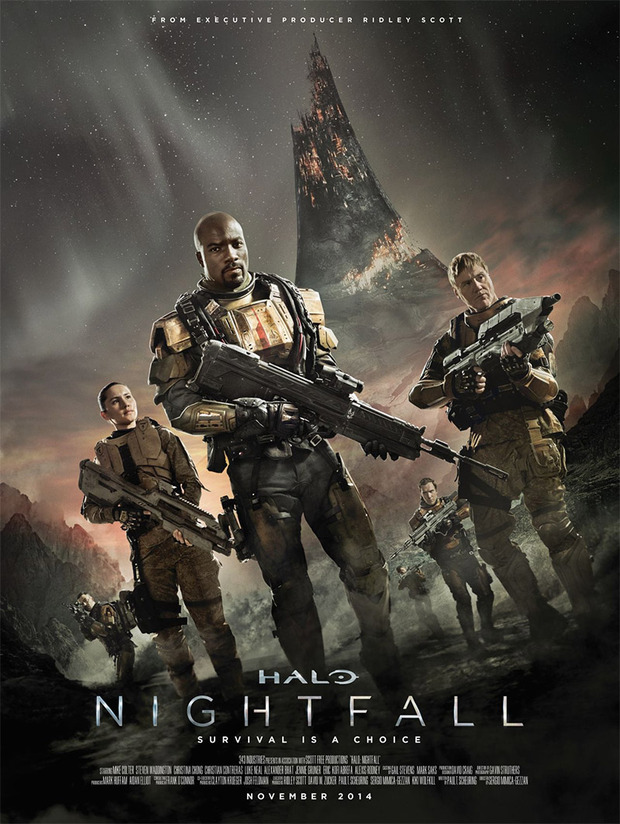 Póster de la película Halo: Nightfall