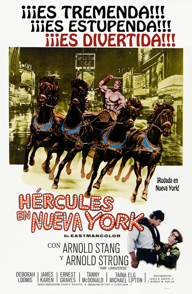 Póster de la película Hércules en Nueva York