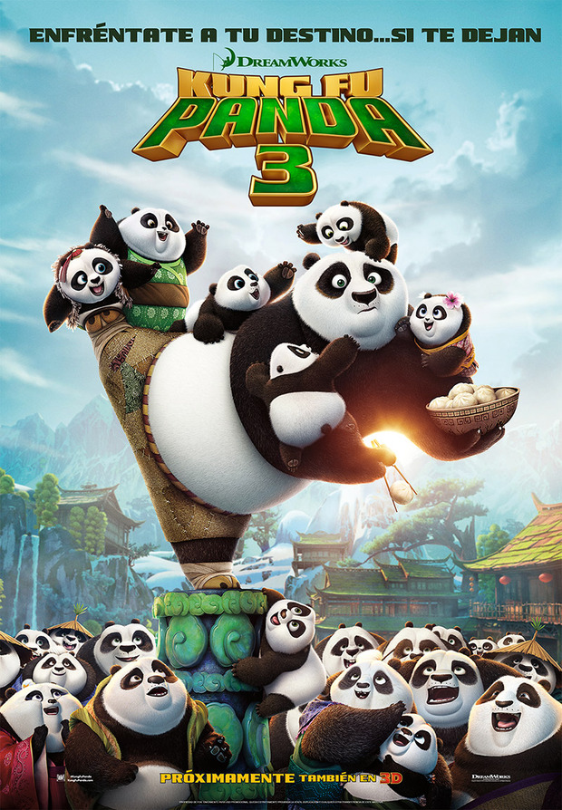 Póster de la película Kung Fu Panda 3