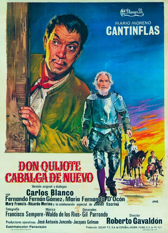 Póster de la película Don Quijote Cabalga de Nuevo