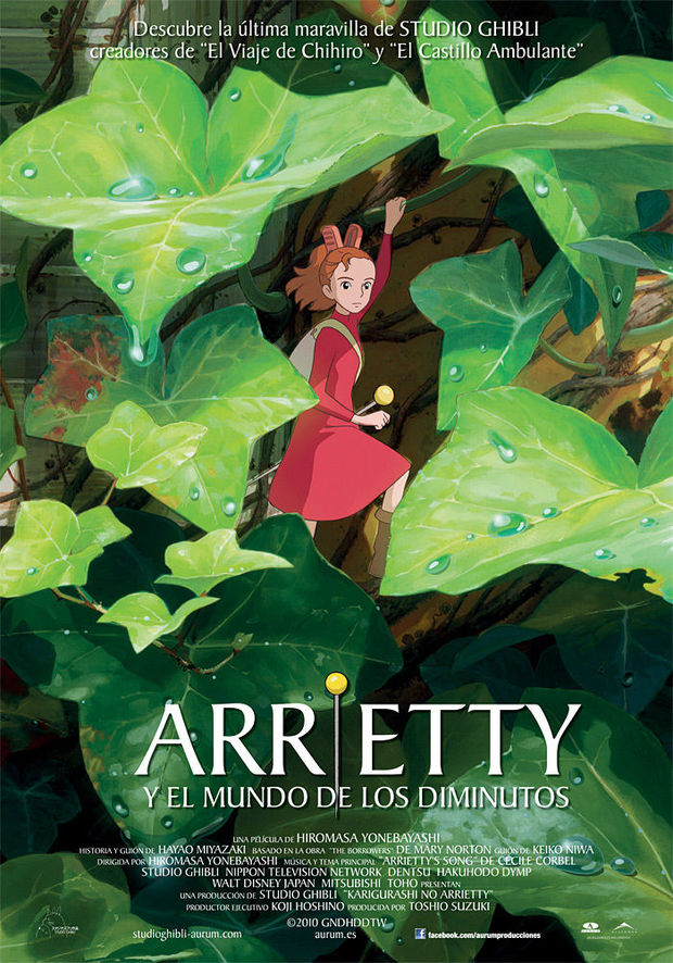 Póster de la película Arrietty y el Mundo de los Diminutos