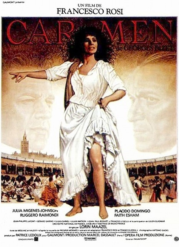 Póster de la película Carmen de Bizet