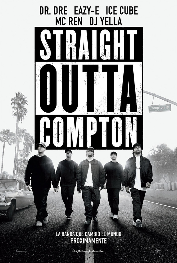 Póster de la película Straight Outta Compton