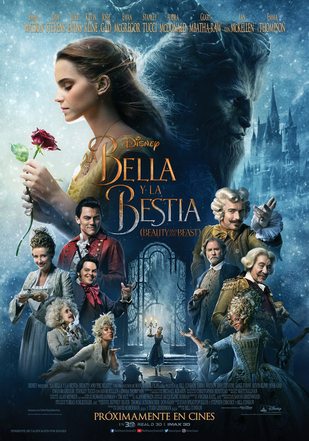 Nuevo póster del musical de acción real La Bella y la Bestia 3