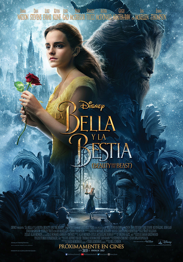 Nuevo póster del musical de acción real La Bella y la Bestia 2