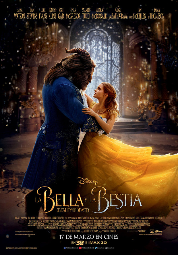 Nuevo póster del musical de acción real La Bella y la Bestia 1