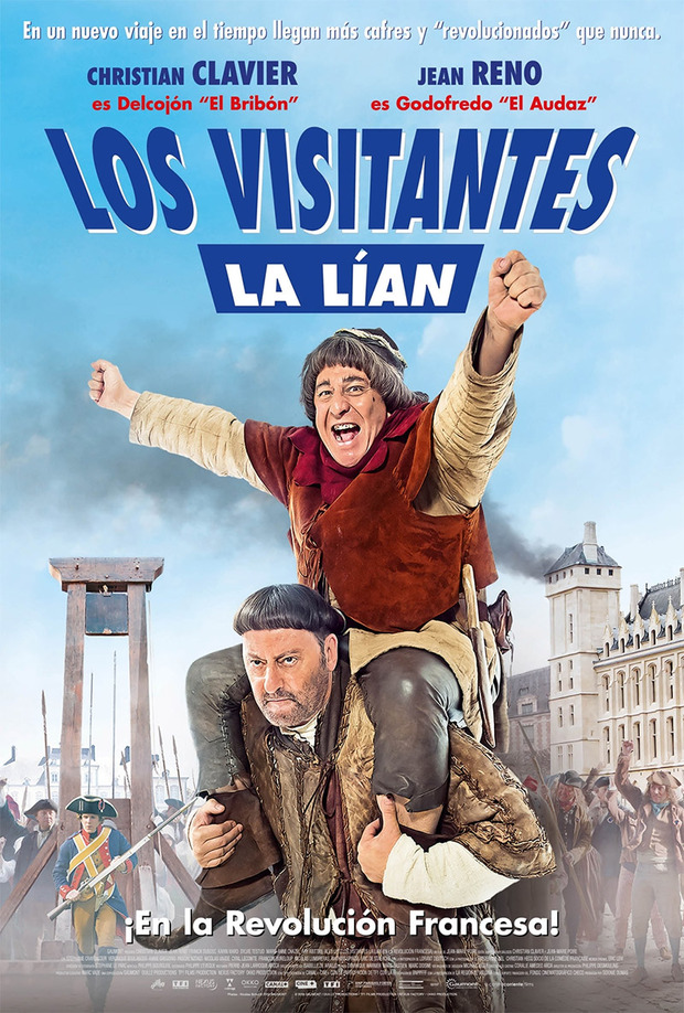 Póster de la película Los Visitantes la Lían (En la Revolución Francesa)