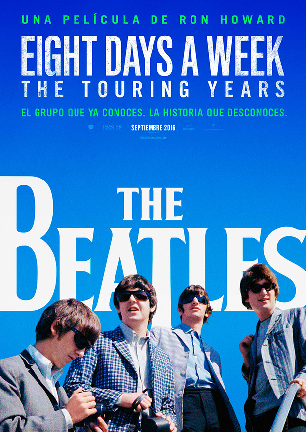 Póster de la película The Beatles: Eight Days a Week. The Touring Years