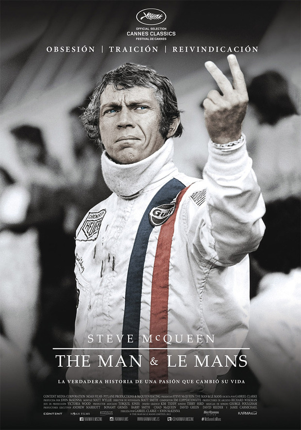 Póster de la película Steve McQueen: The Man & Le Mans