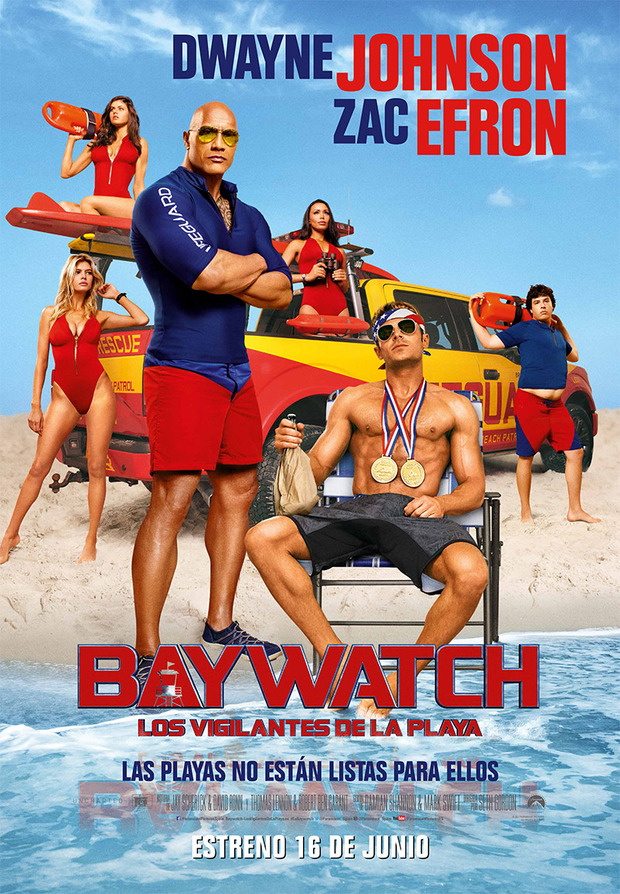 Póster de la película Baywatch: Los Vigilantes de la Playa