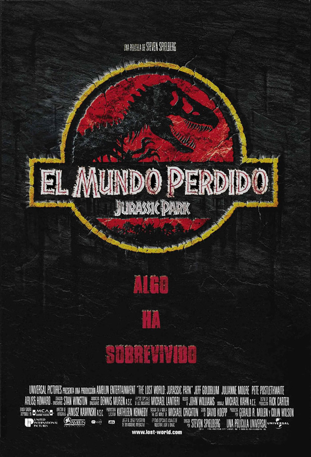 Póster de la película El Mundo Perdido: Jurassic Park