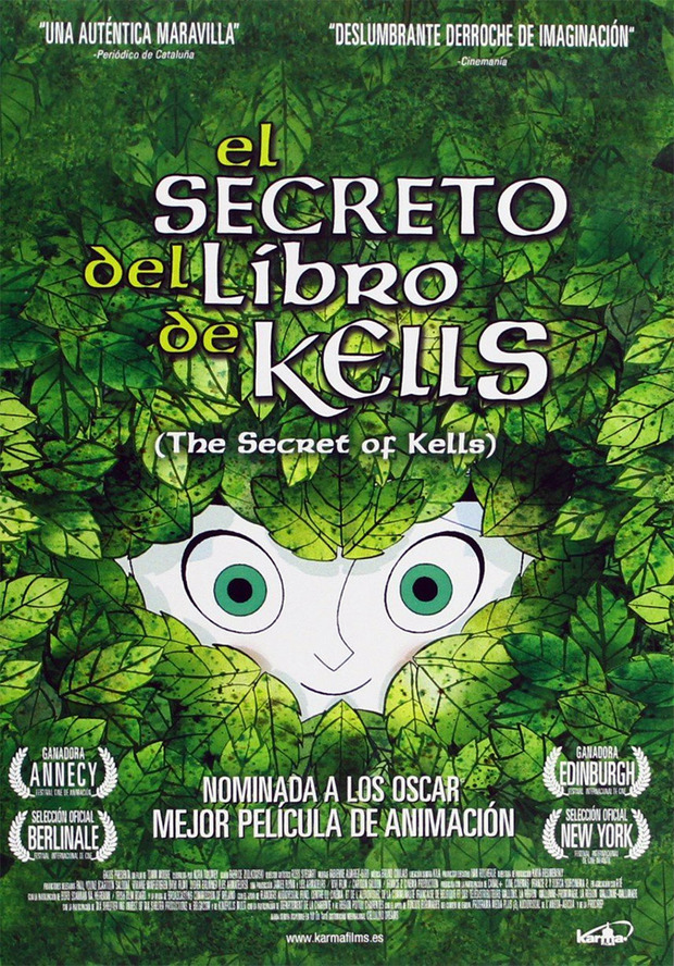Póster de la película El Secreto del Libro de Kells