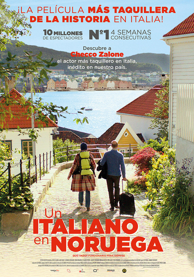 Póster de la película Un Italiano en Noruega