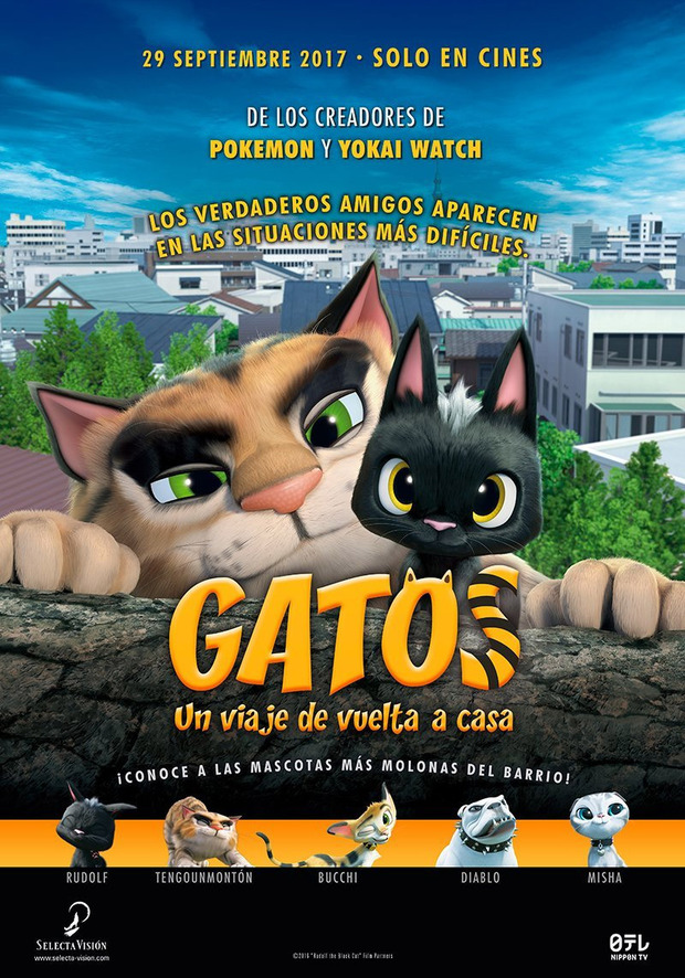 Póster de la película Gatos. Un Viaje de Vuelta a Casa