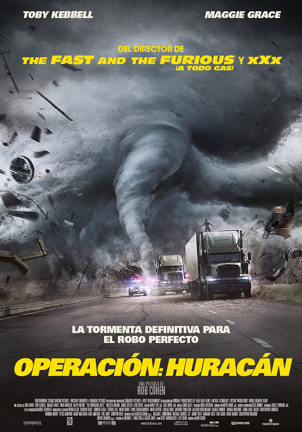Póster de la película Operación: Huracán