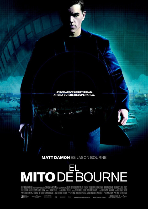 Póster de la película El Mito de Bourne