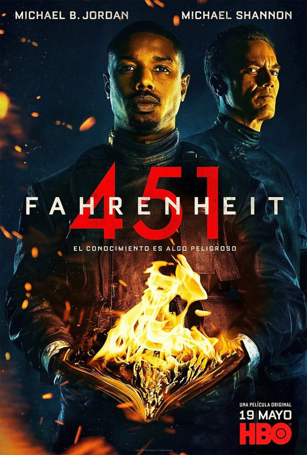 Póster de la película Fahrenheit 451