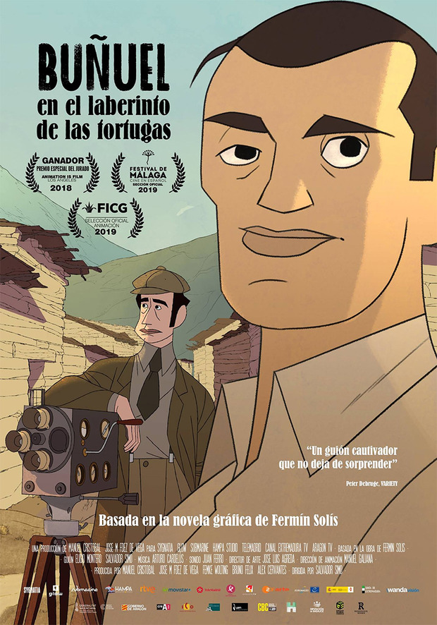 Póster de la película Buñuel en el Laberinto de las Tortugas