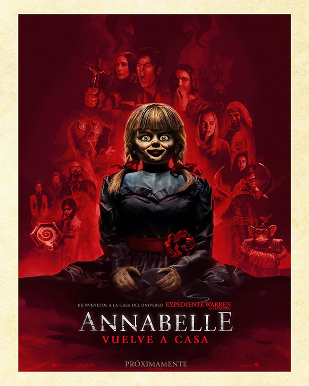 Póster de la película Annabelle Vuelve a Casa