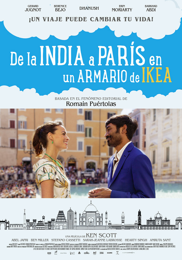 Póster de la película De la India a París en un Armario de Ikea