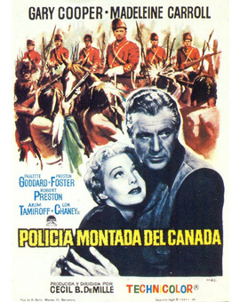 Película Policía Montada del Canadá