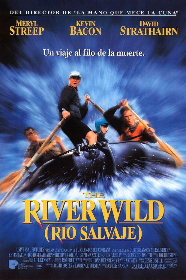 Póster de la película The River Wild (Río Salvaje)