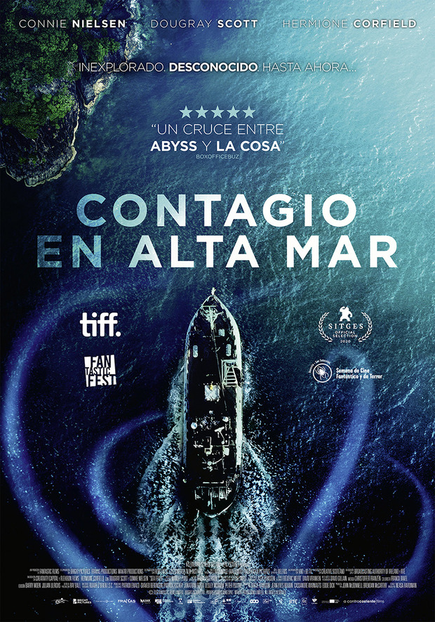 Póster de la película Contagio en Alta Mar
