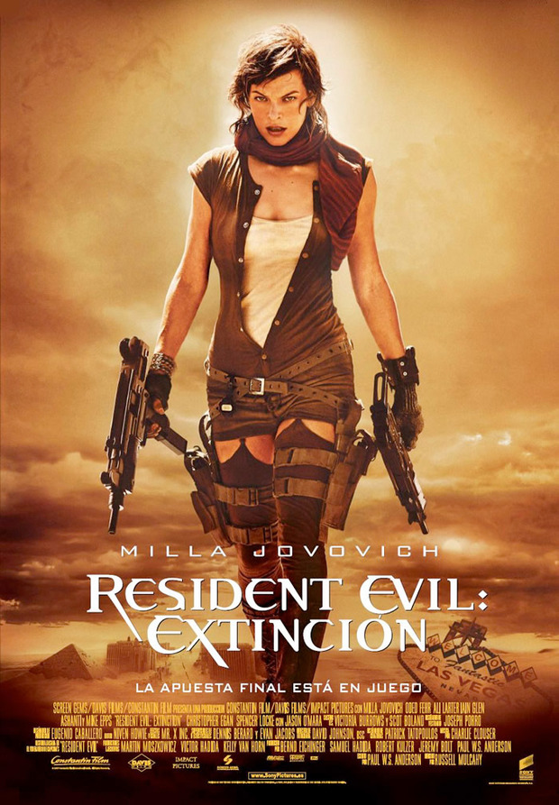 Póster de la película Resident Evil: Extinción
