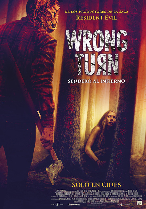 Póster de la película Wrong Turn: Sendero al Infierno