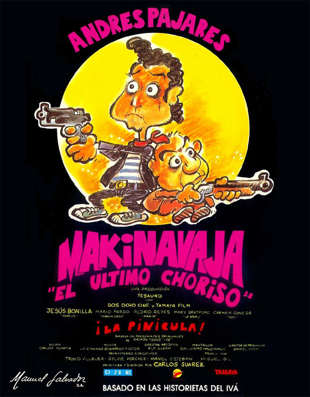 Póster de la película Makinavaja, El Último Choriso