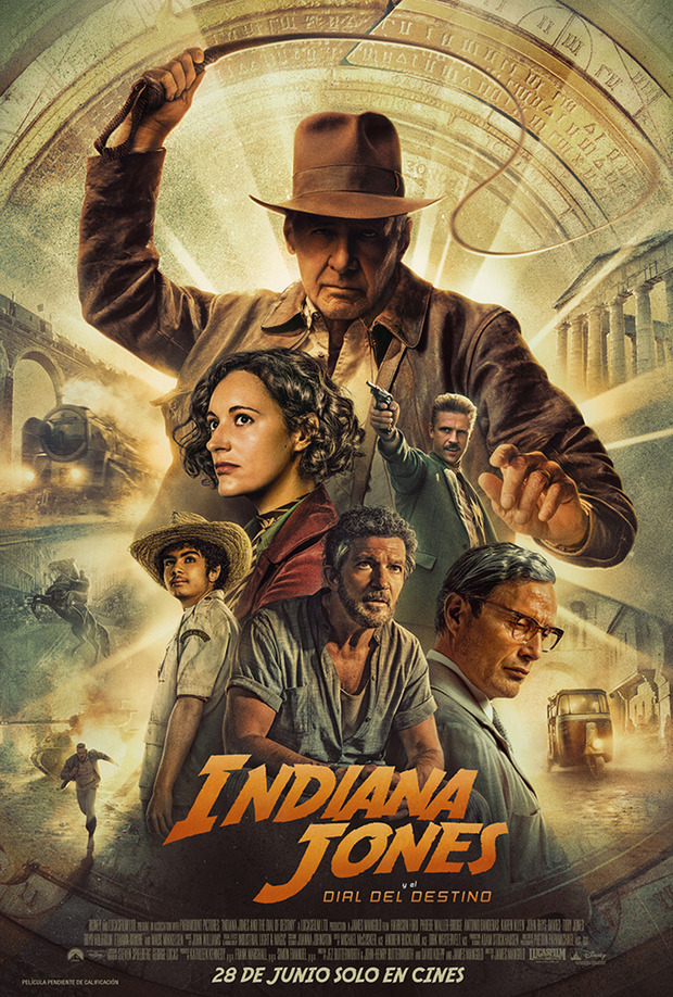 Póster de la película Indiana Jones y el Dial del Destino