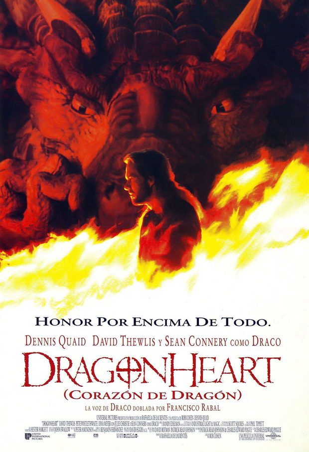 Póster de la película Dragonheart (Corazón de dragón)