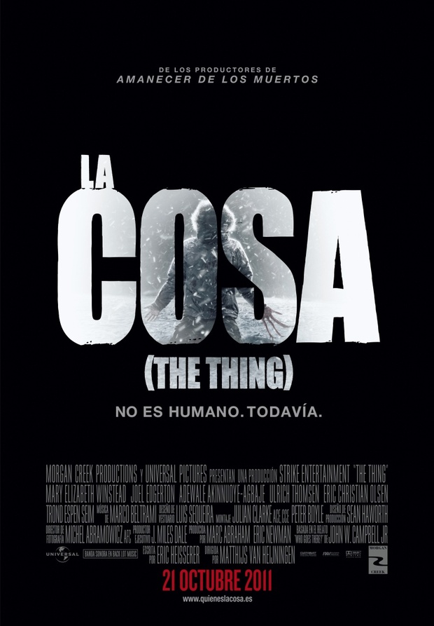 Póster de la película La Cosa (2011)